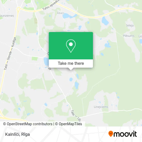Kalnlīči map