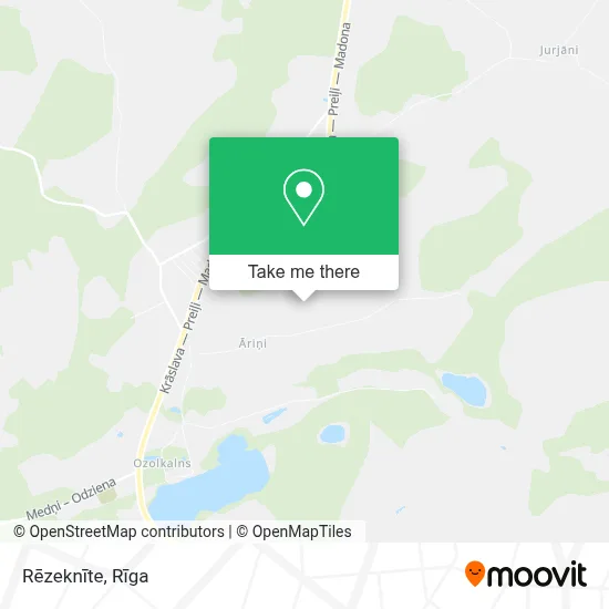 Rēzeknīte map