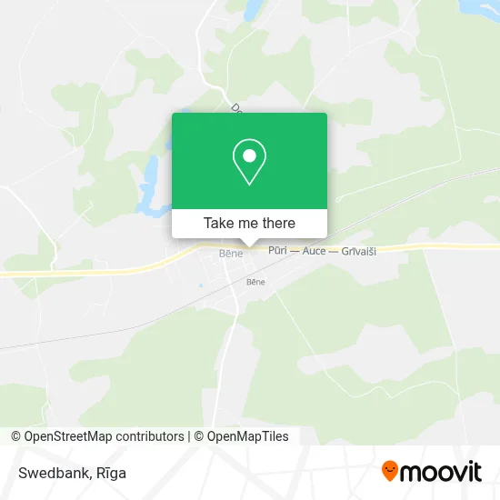 Swedbank map