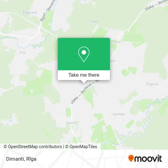 Dimanti map