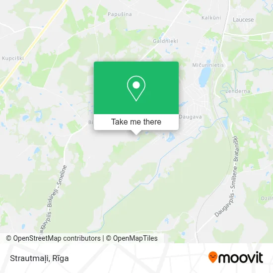 Strautmaļi map