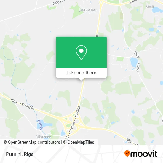 Putniņi map