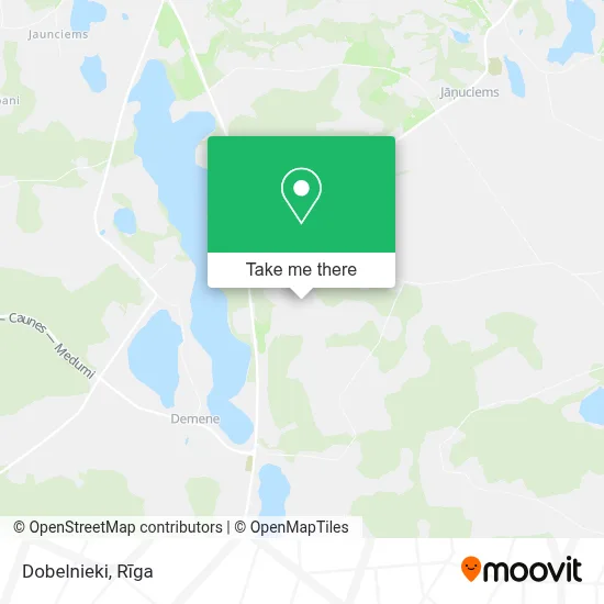 Dobelnieki map