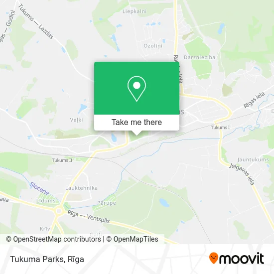 Tukuma Parks map