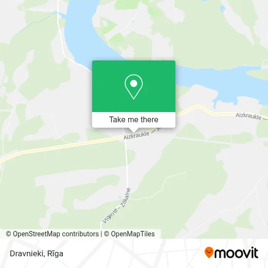 Dravnieki map