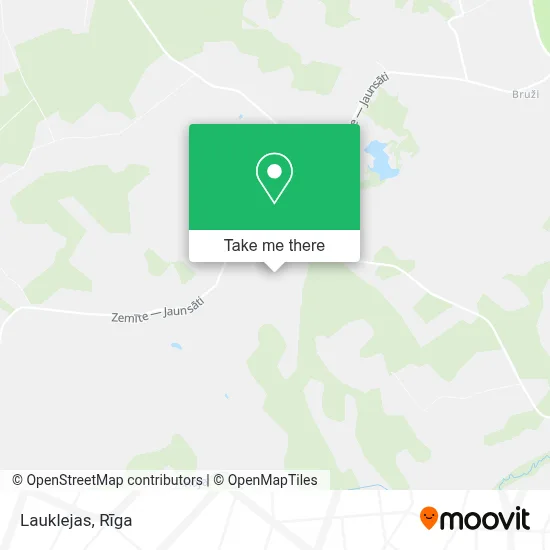 Lauklejas map