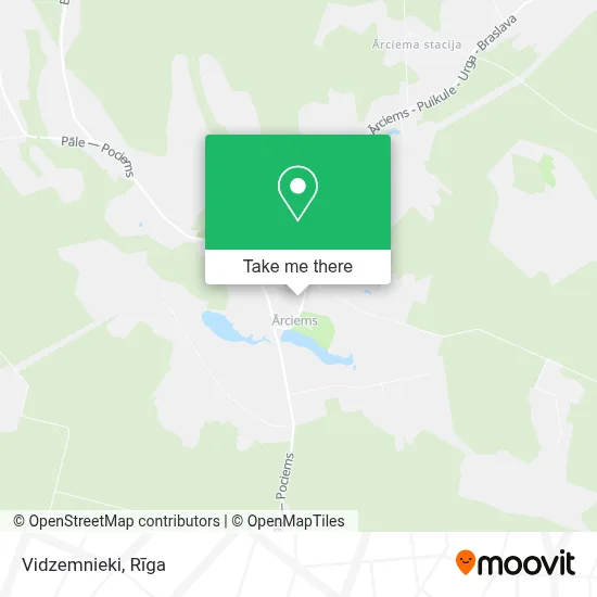 Vidzemnieki map