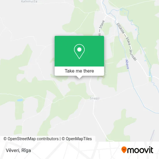 Vēveri map