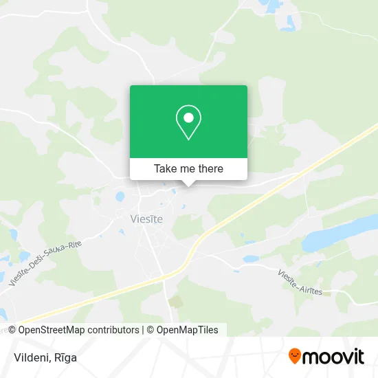 Vildeni map