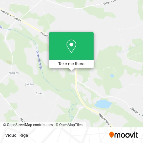 Viduči map
