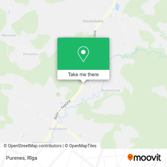 Purenes map