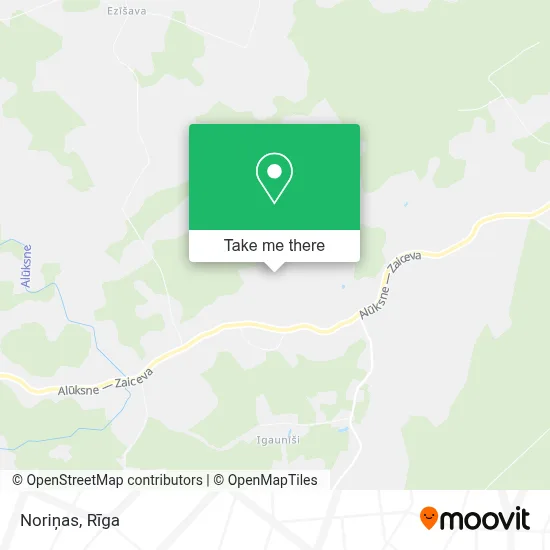 Noriņas map