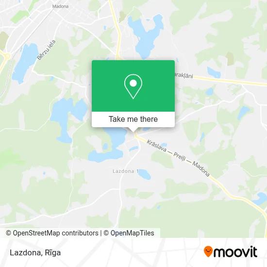 Lazdona map