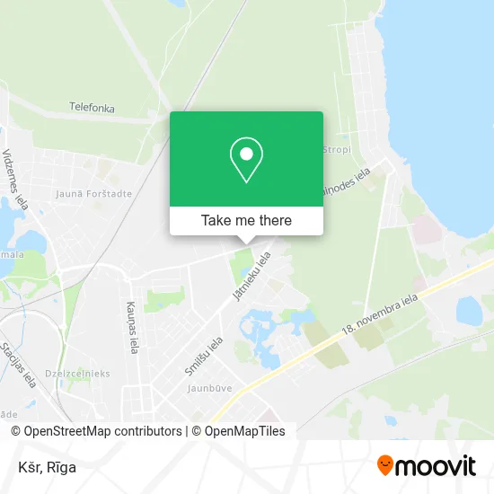 Kšr map