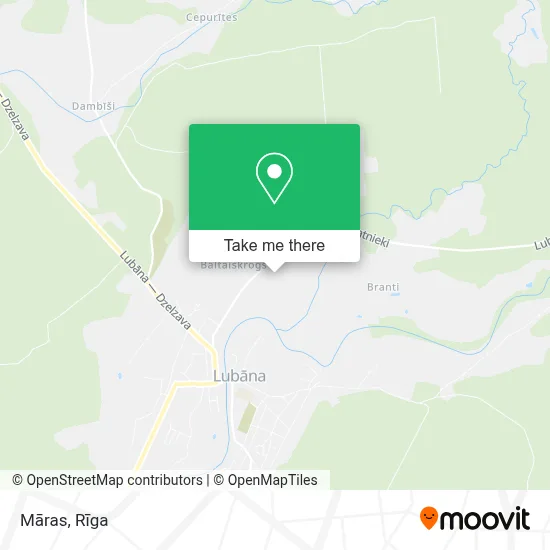 Māras map