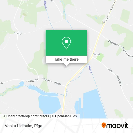 Vasku Lidlauks map