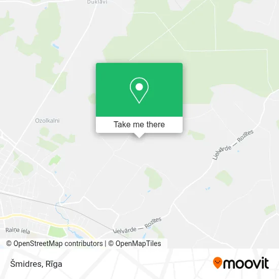 Šmidres map