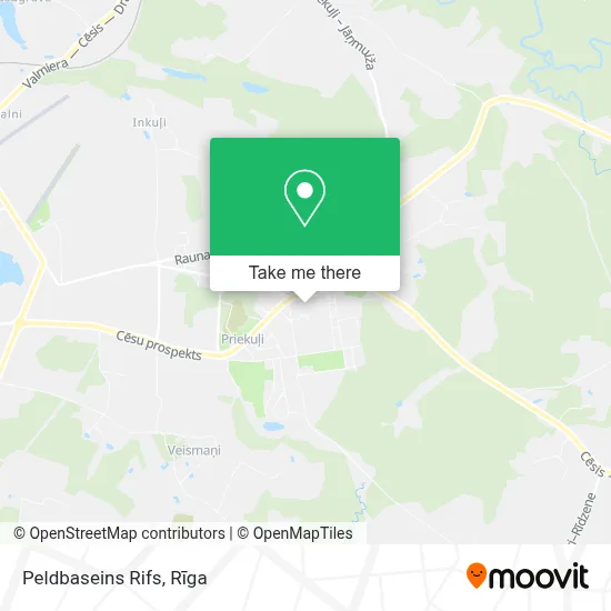 Peldbaseins Rifs map