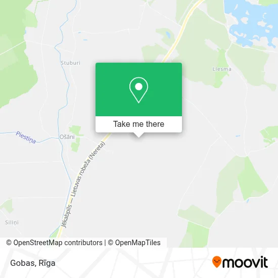 Gobas map