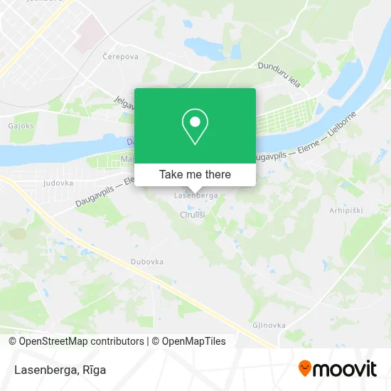 Lasenberga map