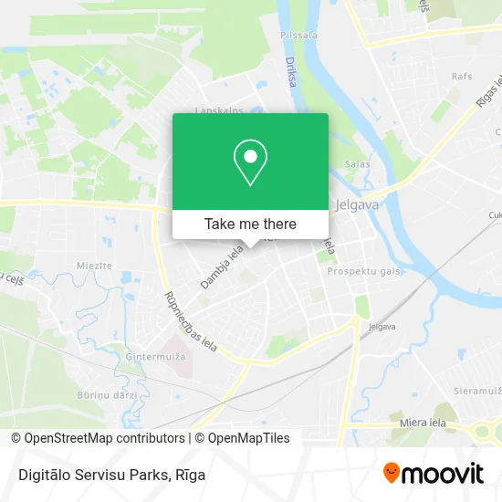 Digitālo Servisu Parks map