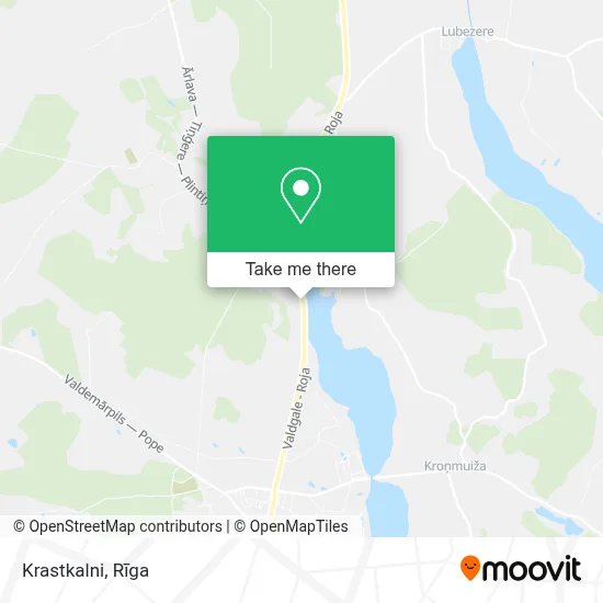Krastkalni map