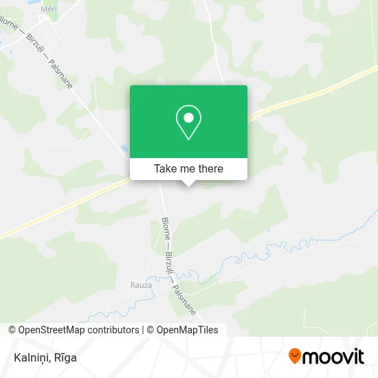 Kalniņi map