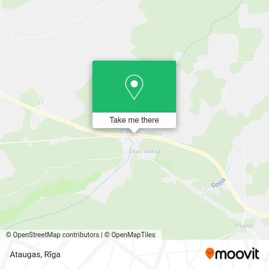 Ataugas map