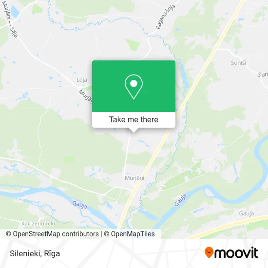 Silenieki map