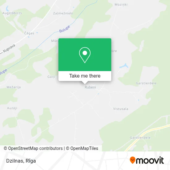 Dzilnas map
