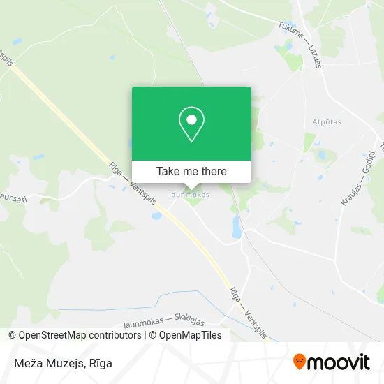 Meža Muzejs map