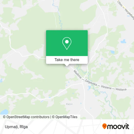Upmaļi map