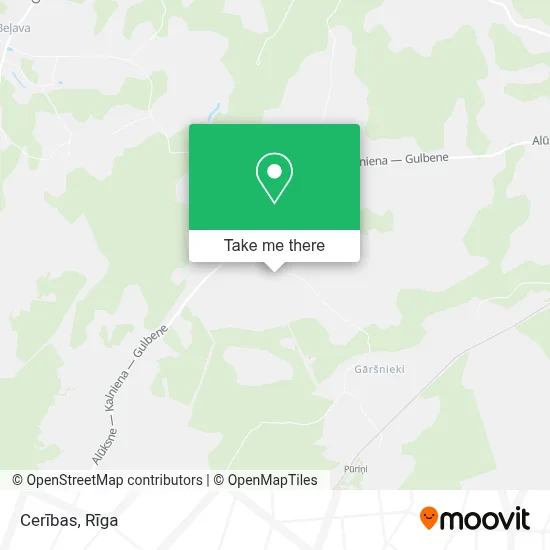 Cerības map