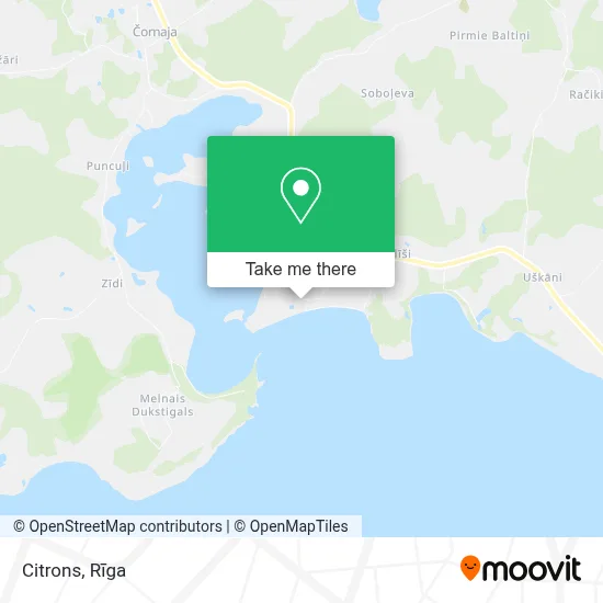 Citrons map