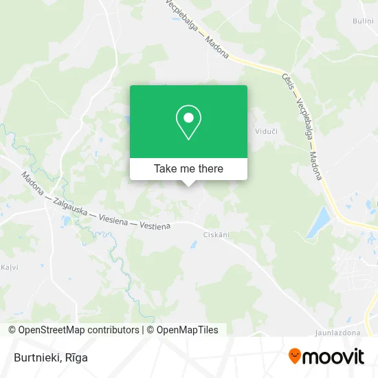 Burtnieki map