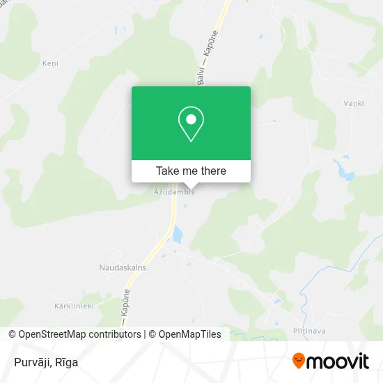 Purvāji map