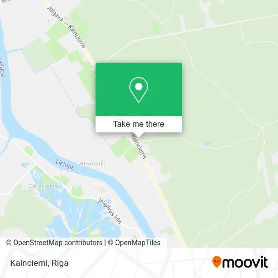 Kalnciemi map