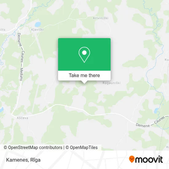 Kamenes map