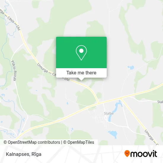 Kalnapses map
