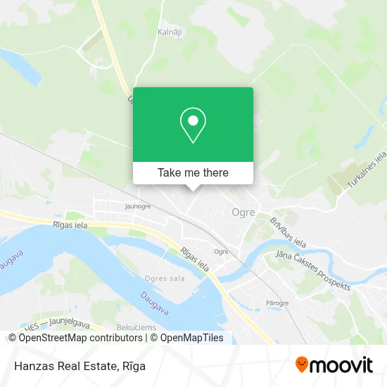 Hanzas Real Estate map