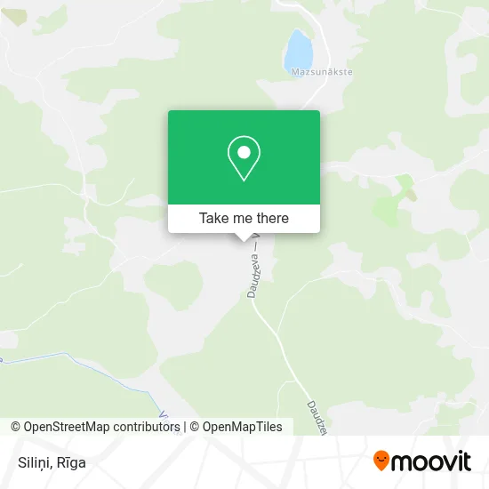 Siliņi map