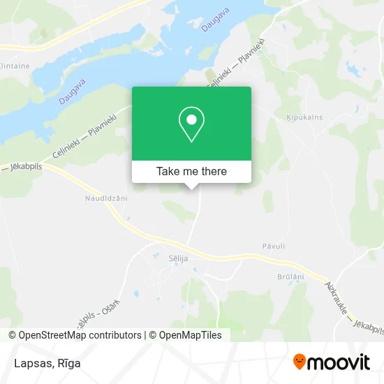 Lapsas map