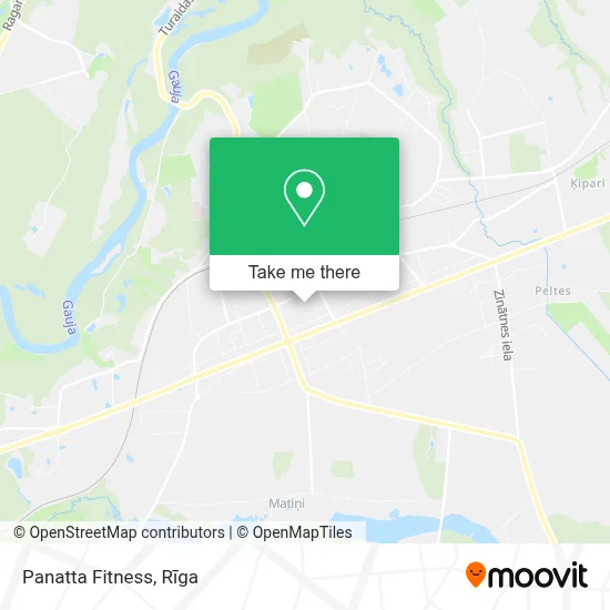 Panatta Fitness map