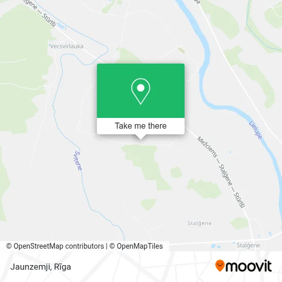 Jaunzemji map