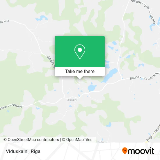 Viduskalni map