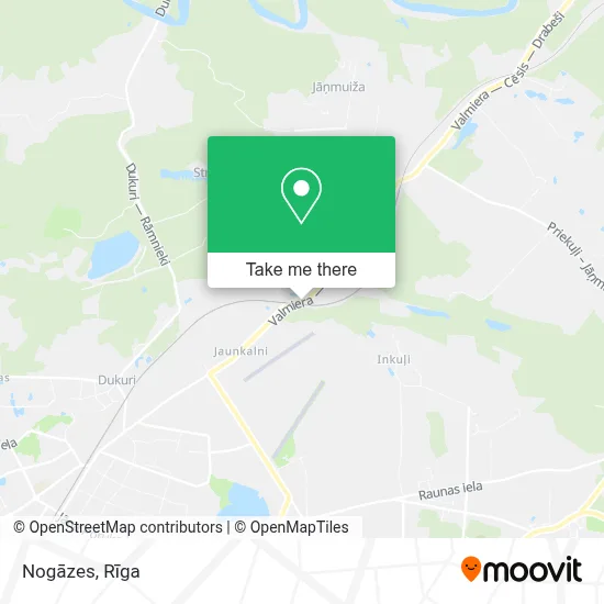 Nogāzes map