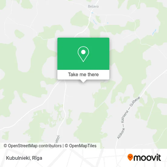 Kubulnieki map