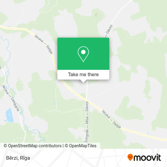 Bērzi map