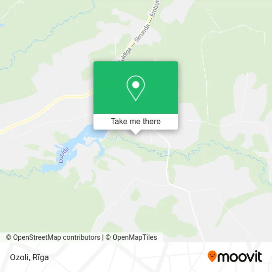Ozoli map