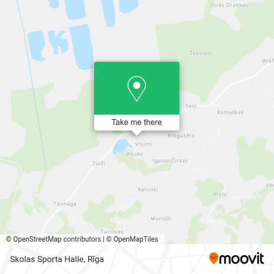 Skolas Sporta Halle map